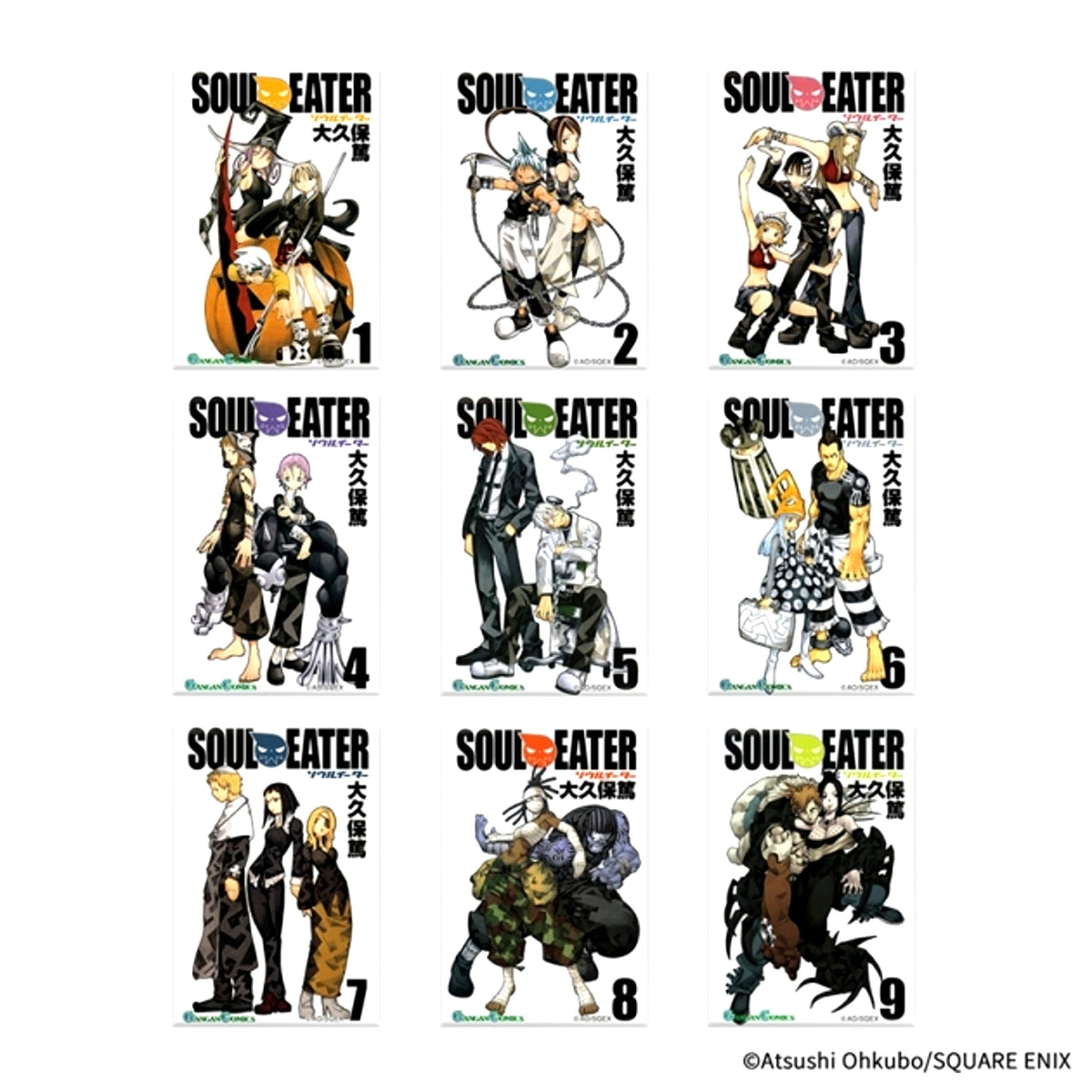 Soul Eater Random Button Vol.1(SQUARE ENIX COMIC COVER COLLECTION) Goods - Badge [NEW]