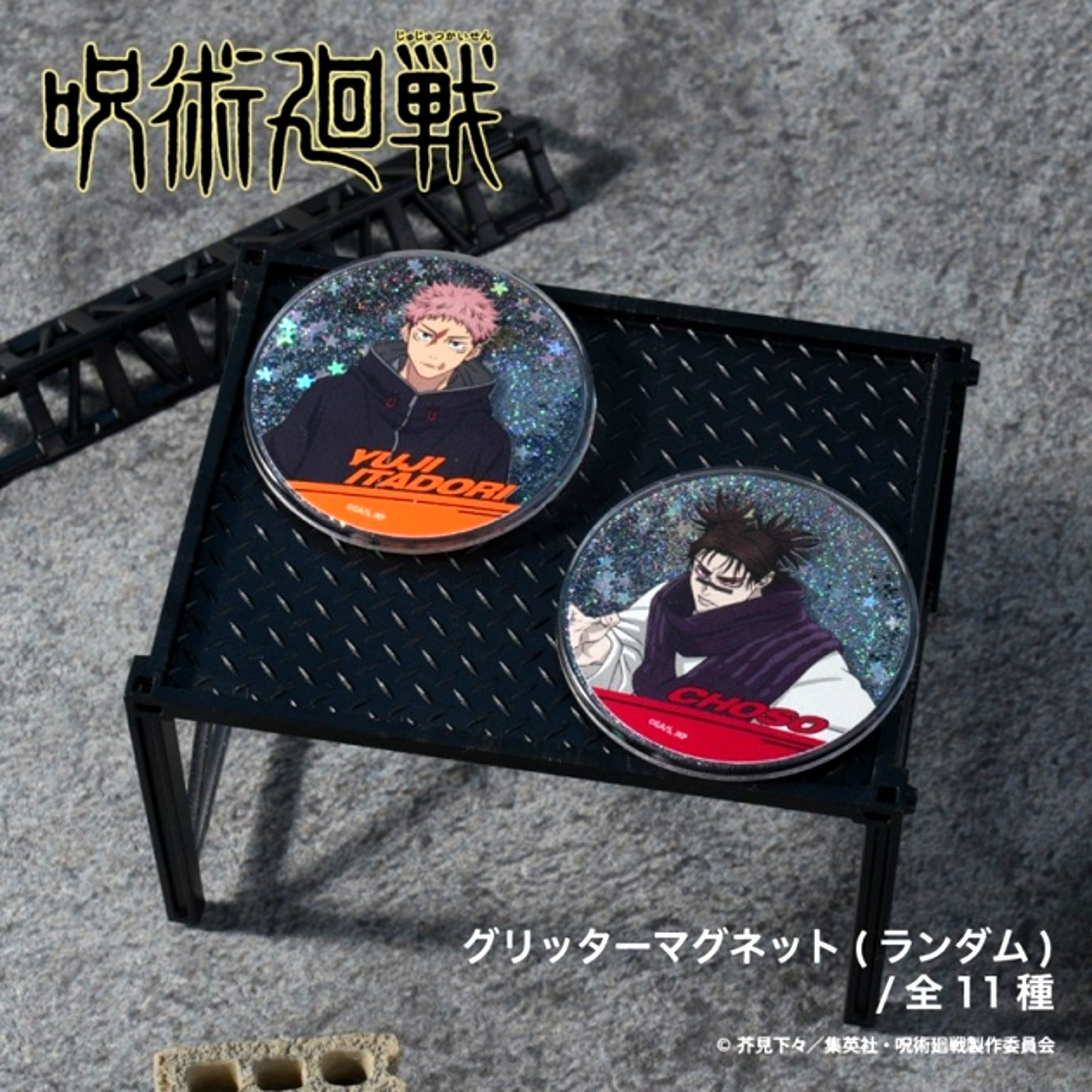 TV Anime Jujutsu Kaisen Season 3 Culling Game Glitter Magnet (Culling Game) (BOX) (All 11 Types) [NEW]