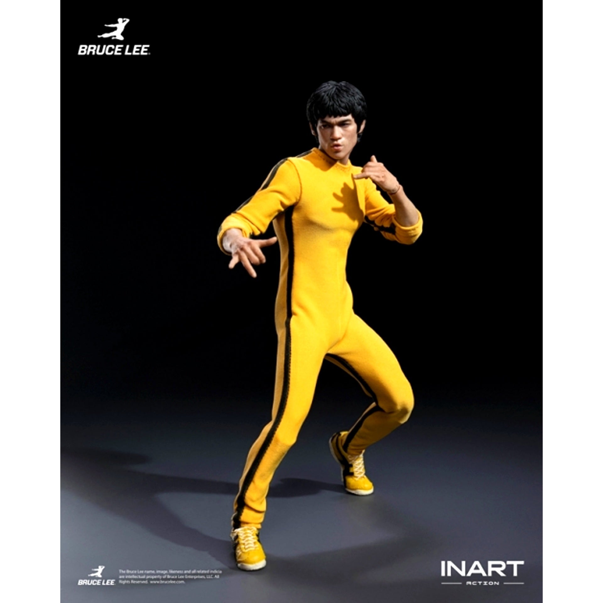 INART Action Bruce Lee (Yellow Jumpsuit) 1/12 [NEW]