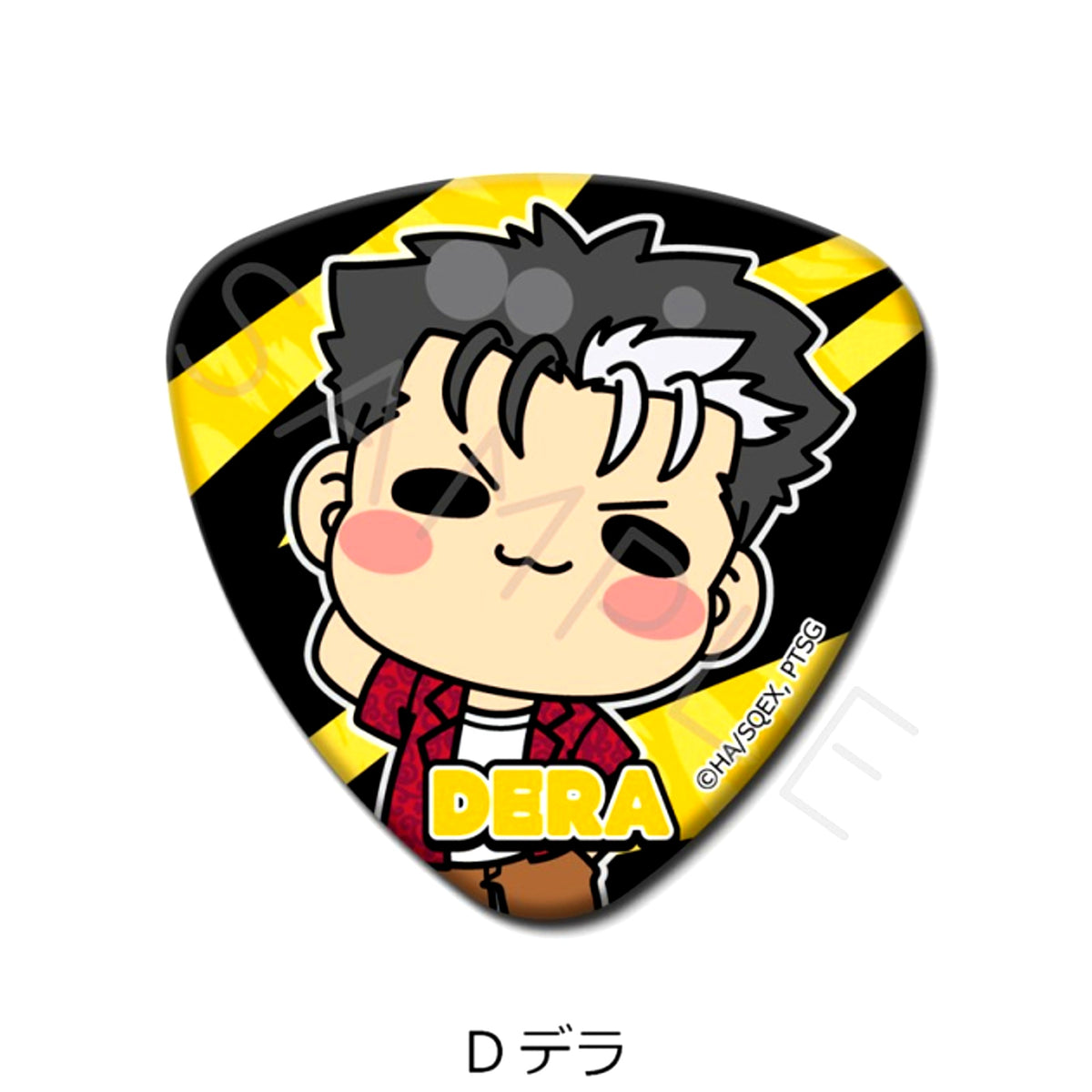 TV Anime Daemons of the Shadow Realm Triangular Can Badge D (Dera) [NEW]