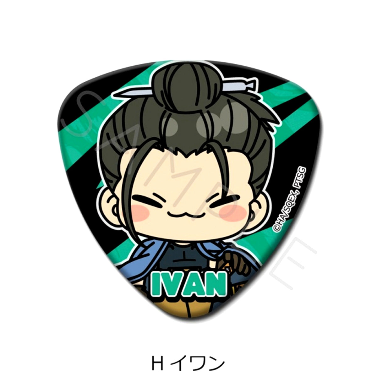 TV Anime Daemons of the Shadow Realm Triangular Can Badge H (Ivan) [NEW]