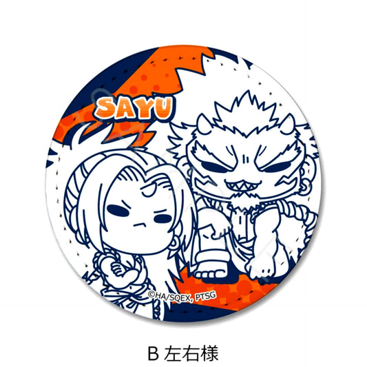 TV Anime Daemons of the Shadow Realm Leather Badge B(Sayu-sama) Goods - Badge [NEW]