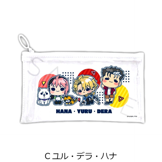 TV Anime Daemons of the Shadow Realm Flat Clear Pouch C (Yuru / Dera / Hana) [NEW]