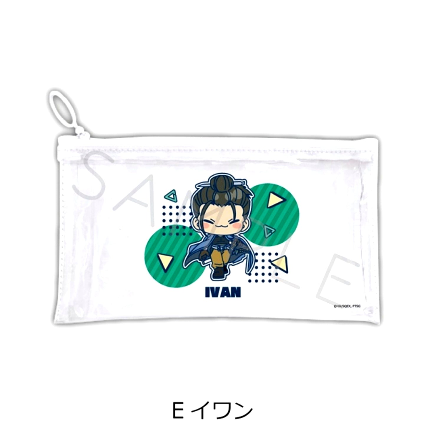 TV Anime Daemons of the Shadow Realm Flat Clear Pouch E (Ivan) [NEW]