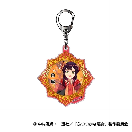 TV Anime Though I Am an Inept Villainess: Tale of the Butterfly-Rat Body Swap in the Maiden Court Acrylic Keychain 01 Reirin Kou (After Body Swap) [NEW]