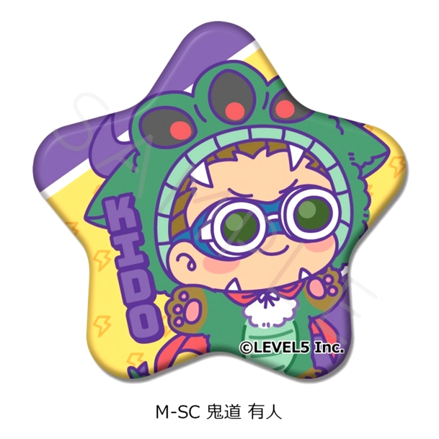 Inazuma Eleven: Victory Road Star-Shaped Can Badge M-SC (Yuto Kido) [NEW]