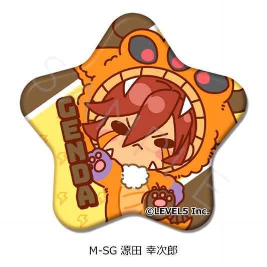 Inazuma Eleven: Victory Road Star-Shaped Can Badge M-SG (Kojiro Genda) [NEW]