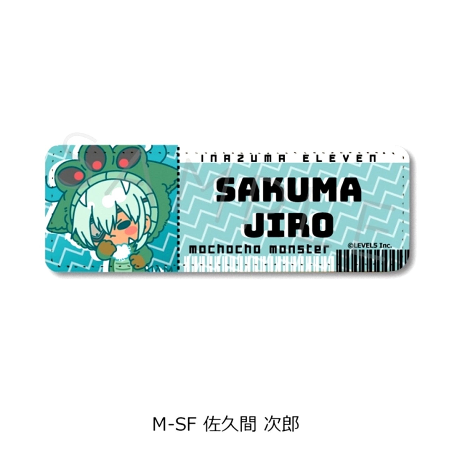 Inazuma Eleven: Victory Road Leather Badge (Long) M-SF (Jiro Sakuma) [NEW]