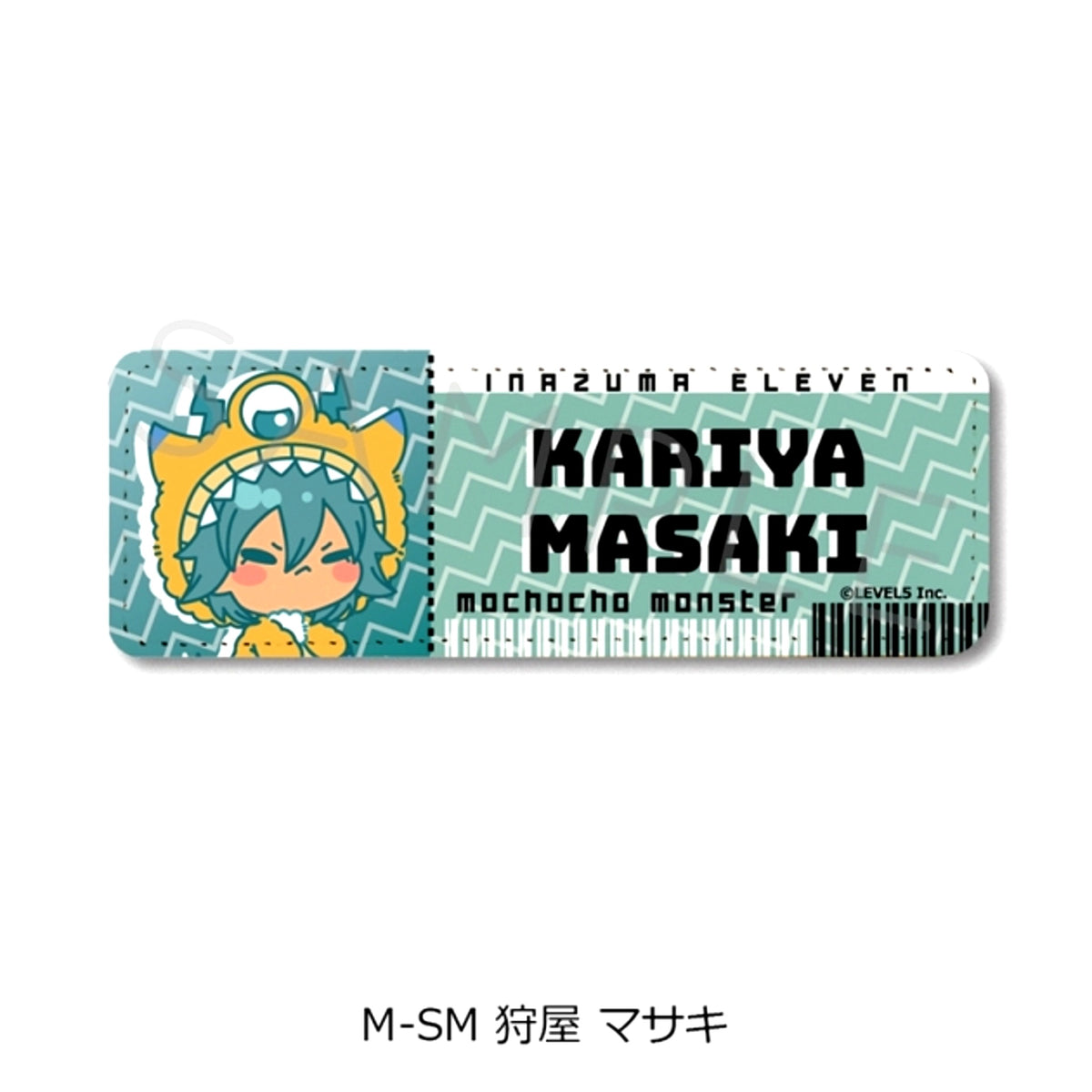 Inazuma Eleven: Victory Road Leather Badge (Long) M-SM (Masaki Kariya) [NEW]
