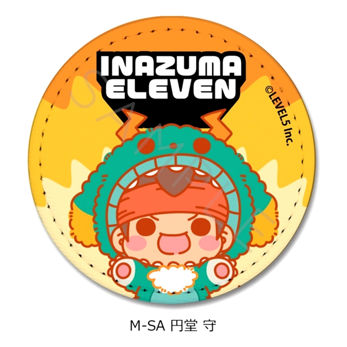 Inazuma Eleven: Victory Road Leather Badge (Round) M-SA (Mamoru Endo) [NEW]
