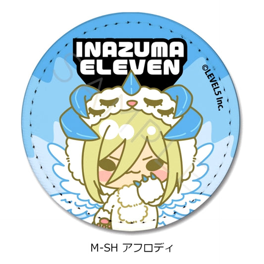Inazuma Eleven: Victory Road Leather Badge (Round) M-SH (Aphrodi) [NEW]