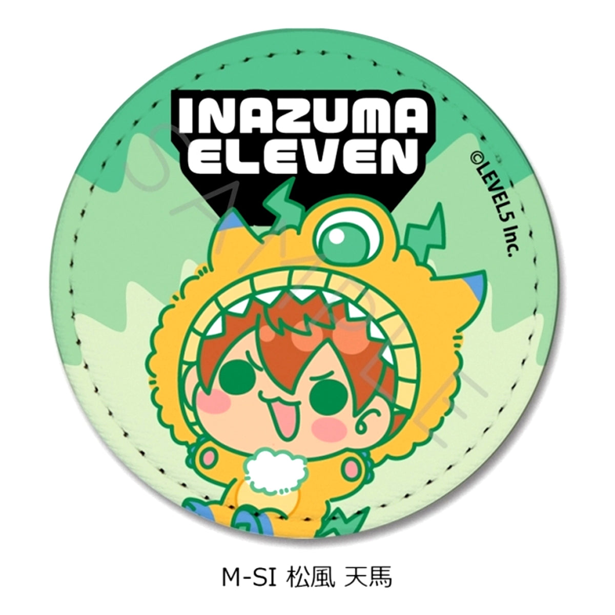 Inazuma Eleven: Victory Road Leather Badge (Round) M-SI (Tenma Matsukaze) [NEW]