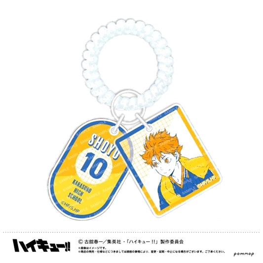 Haikyu!! Locker Key Style Keychain -Off-Shot Color Vol.2- (A Shoyo Hinata) [NEW]