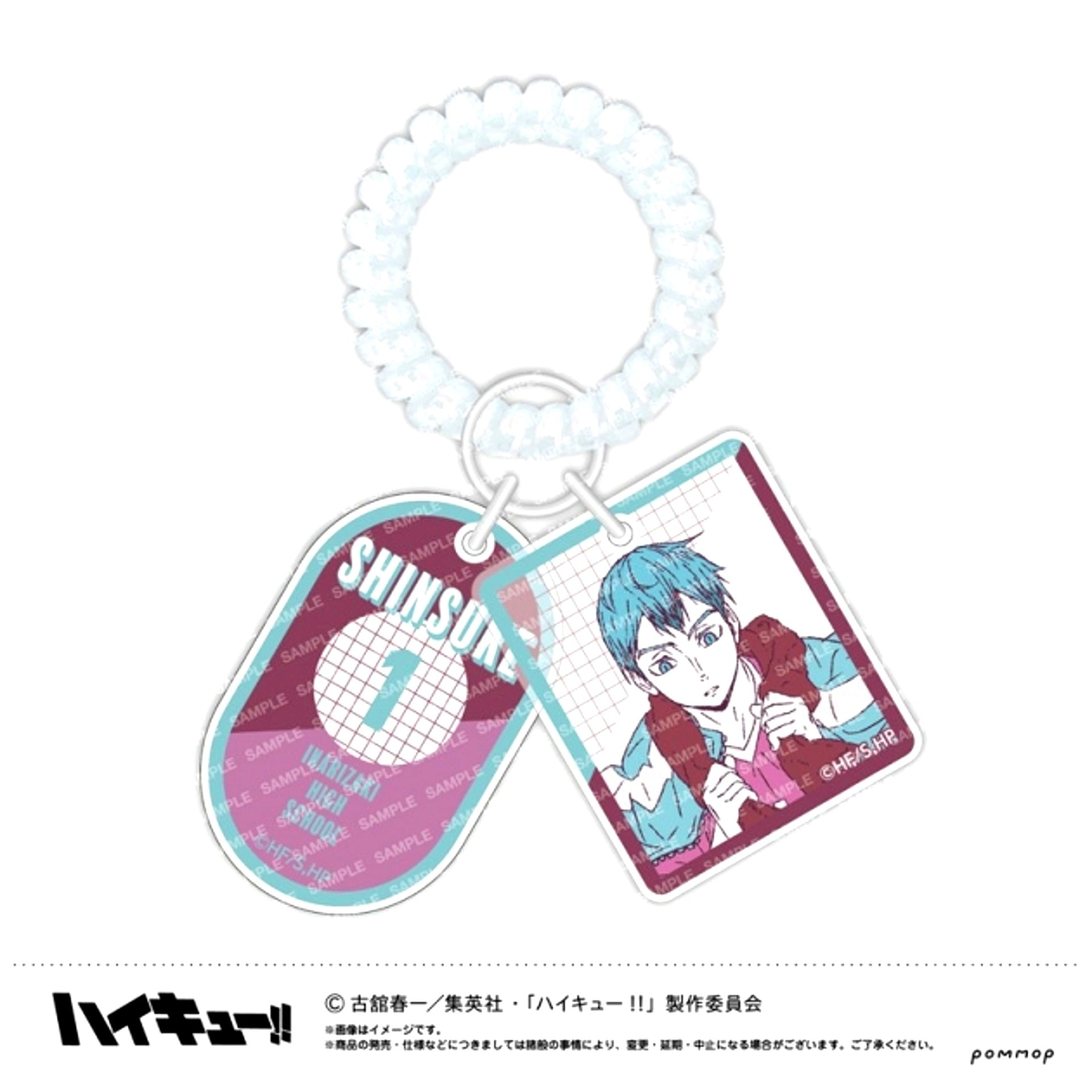 Haikyu!! Locker Key Style Keychain -Off-Shot Color Vol.2- (J Shinsuke Kita) [NEW]