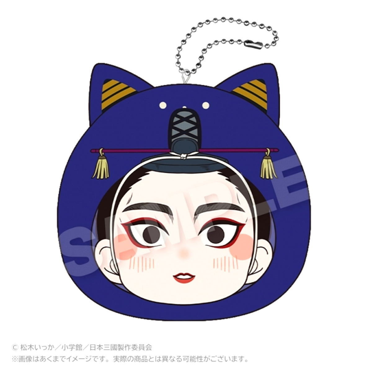 TV Anime Nihon Sangoku Marumeitsu Cushion Keychain Fuji III [NEW]