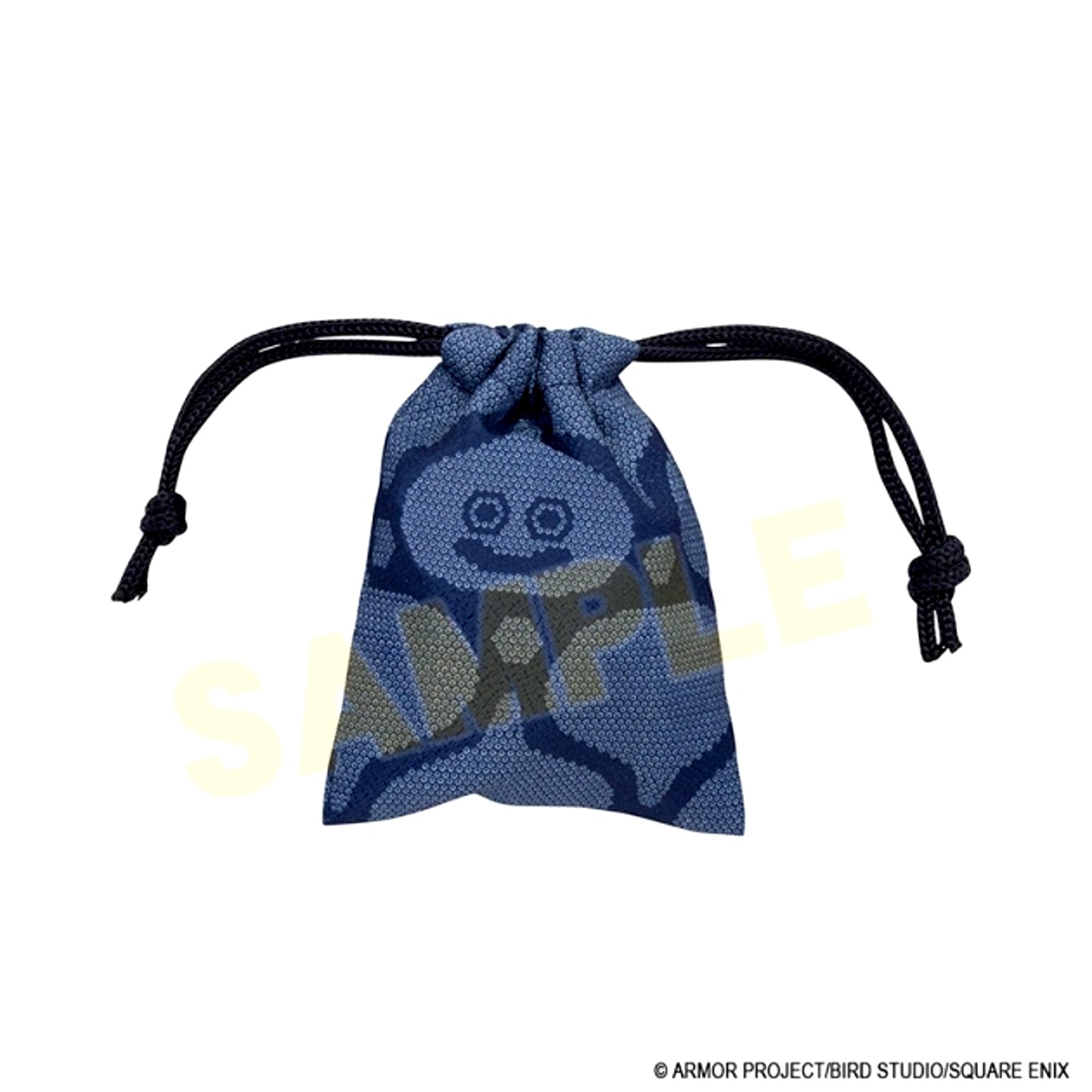 Smile Slime Japanese Style Series Mini Drawstring Pouch <Blue> [NEW]