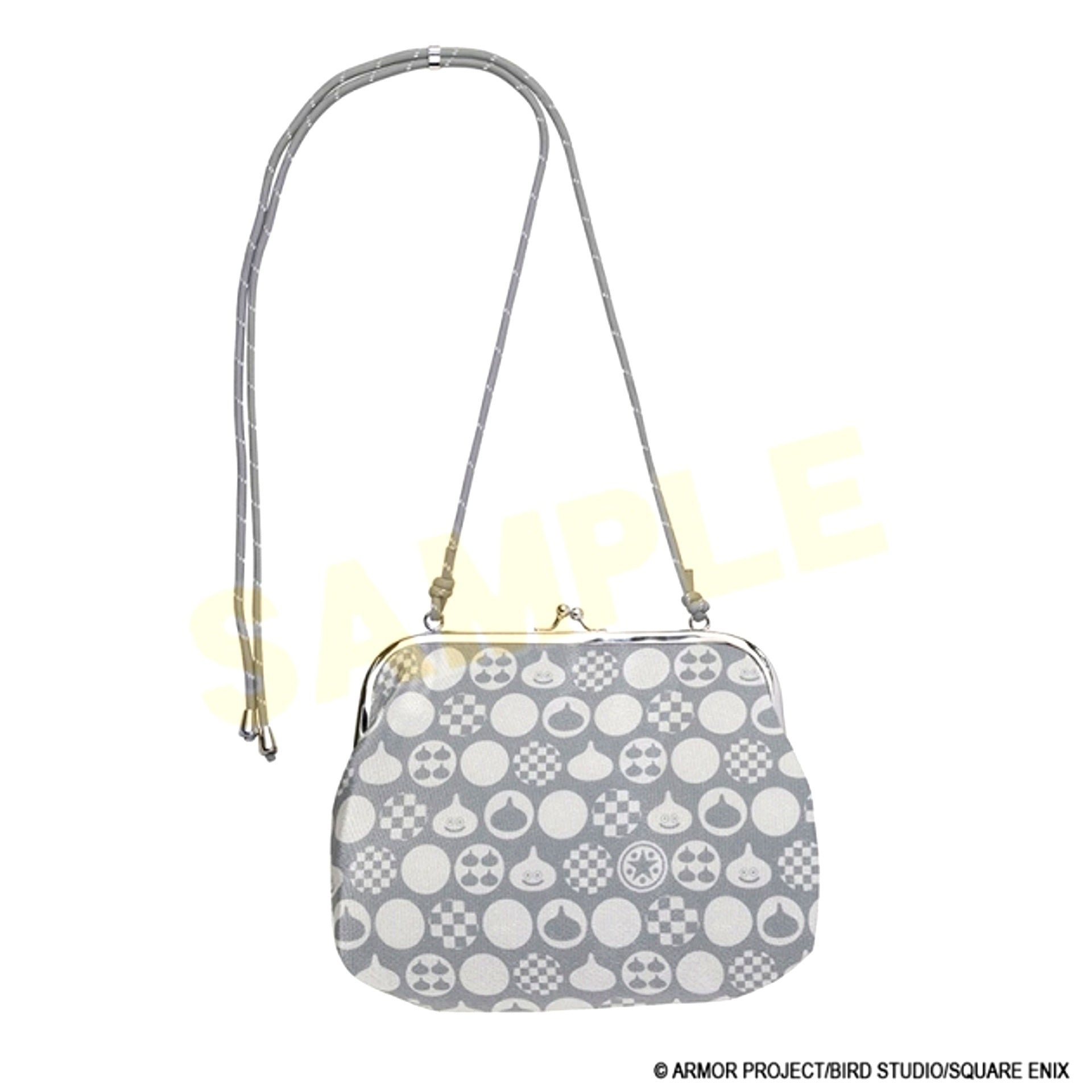 Smile Slime Japanese Style Series Clasp Pochette <Gray> [NEW]