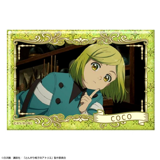 TV Anime Witch Hat Atelier Hologram Button Ver.2 Design 01 (Coco /A) Goods - Badge [NEW]