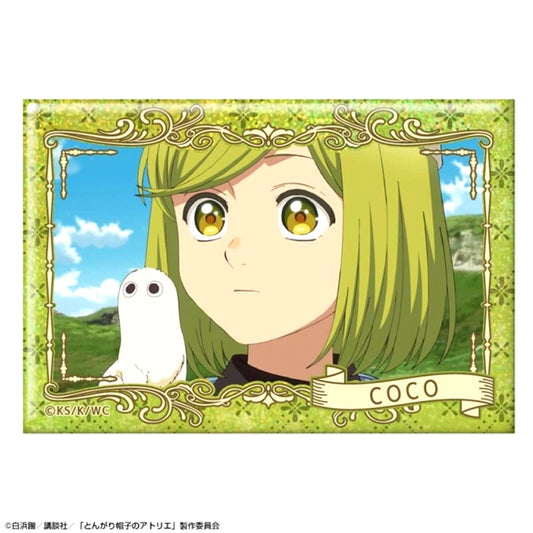 TV Anime Witch Hat Atelier Hologram Button Ver.2 Design 03 (Coco /C) Goods - Badge [NEW]