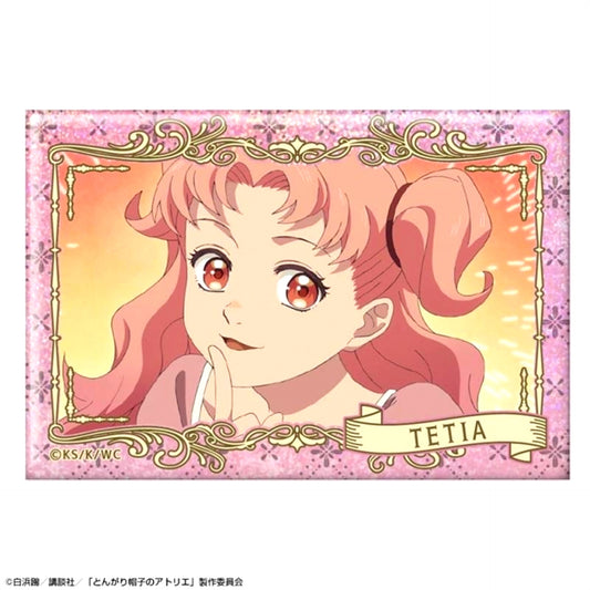 TV Anime Witch Hat Atelier Hologram Can Badge Ver.2 Design 10 (Tetia) [NEW]
