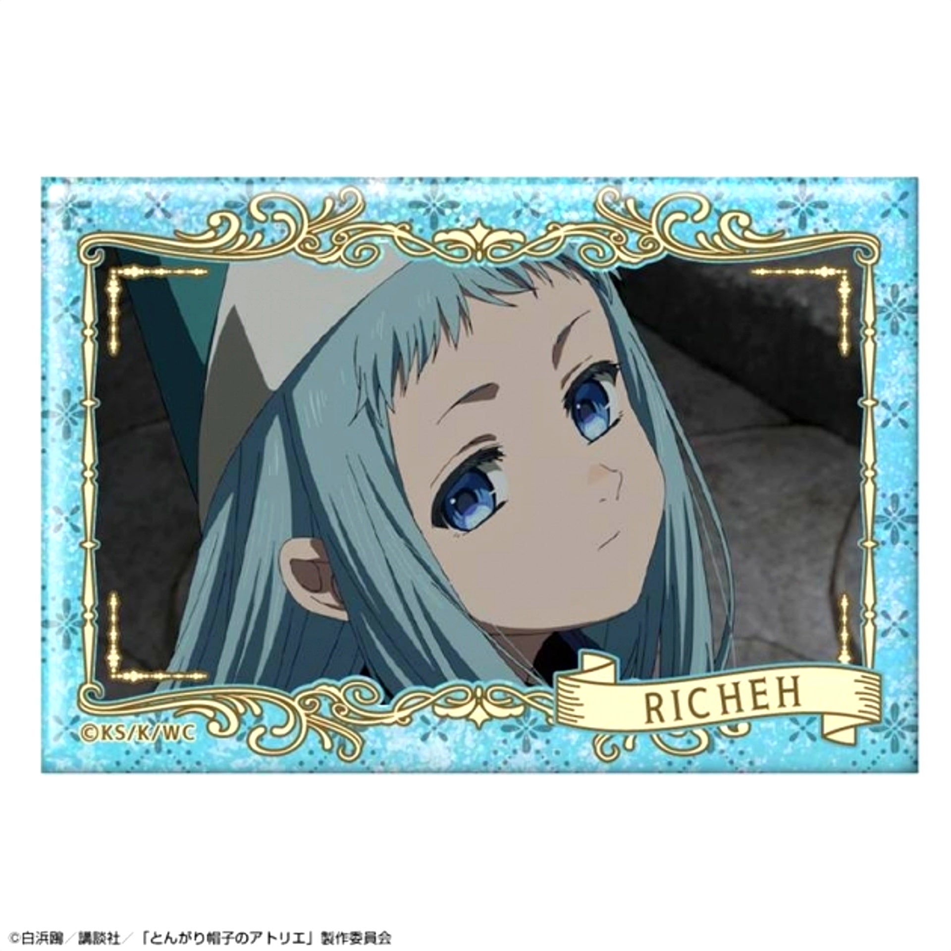 TV Anime Witch Hat Atelier Hologram Can Badge Ver.2 Design 11 (Richeh) [NEW]