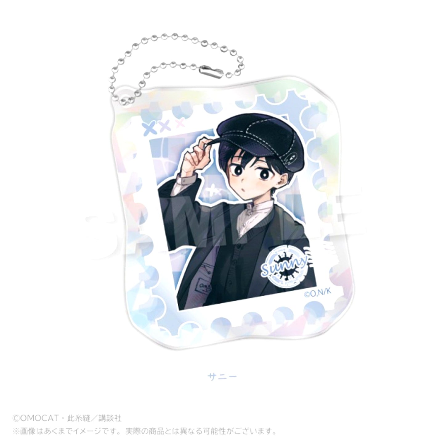 OMORI Holographic Acrylic Keychain Let's go! ver. Sunny (Reissue) [NEW]