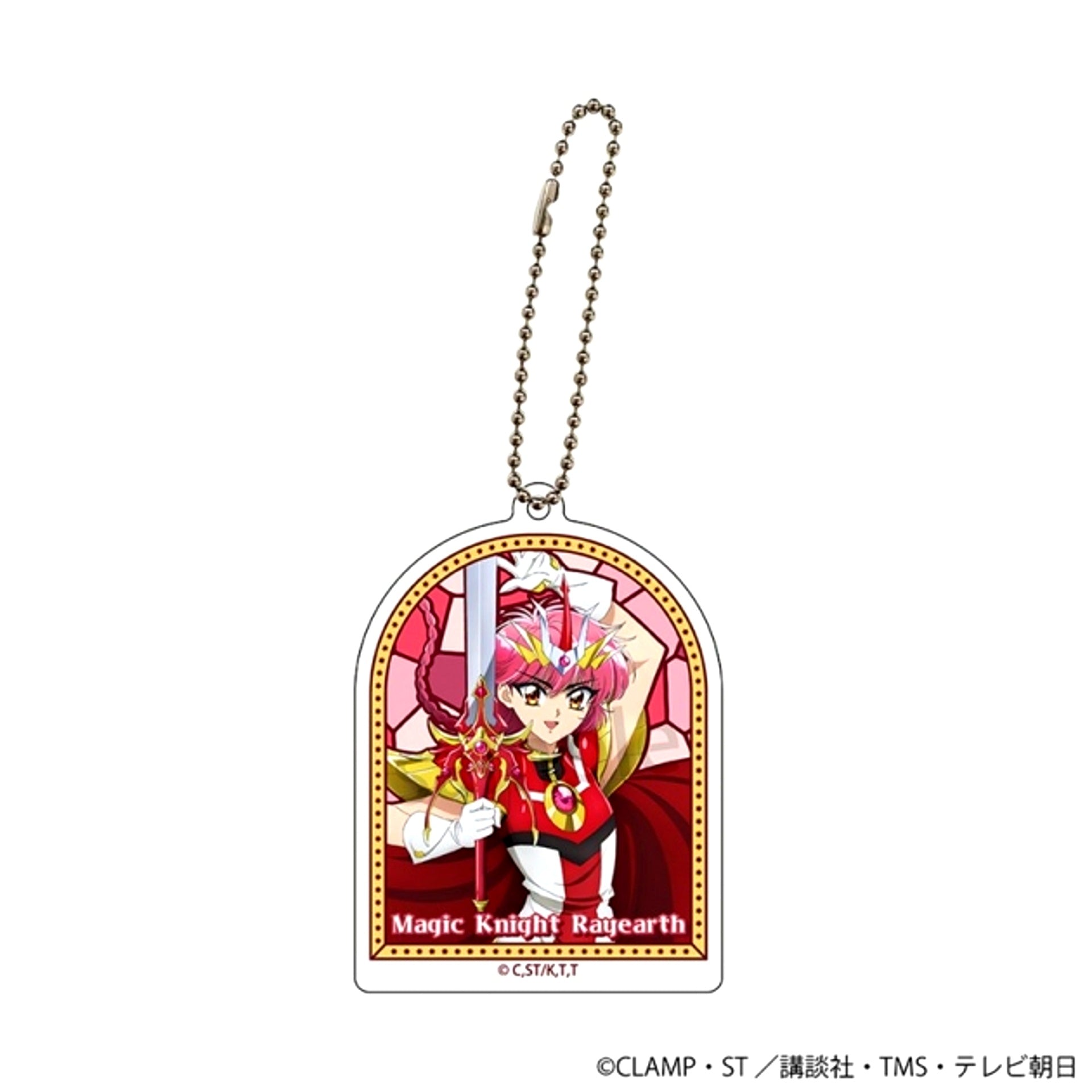 TV Anime Magic Knight Rayearth Acrylic Keychain Hikaru Shidou [NEW]