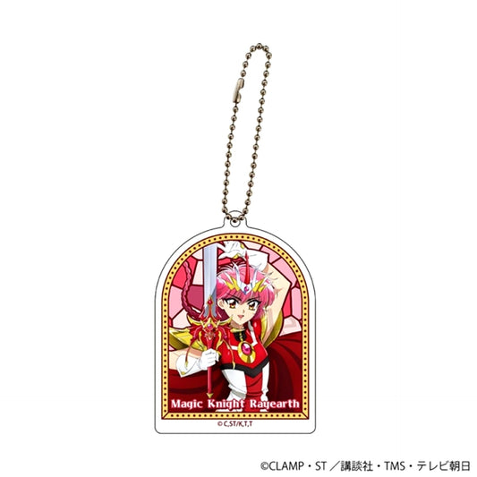 TV Anime Magic Knight Rayearth Acrylic Keychain Hikaru Shidou [NEW]