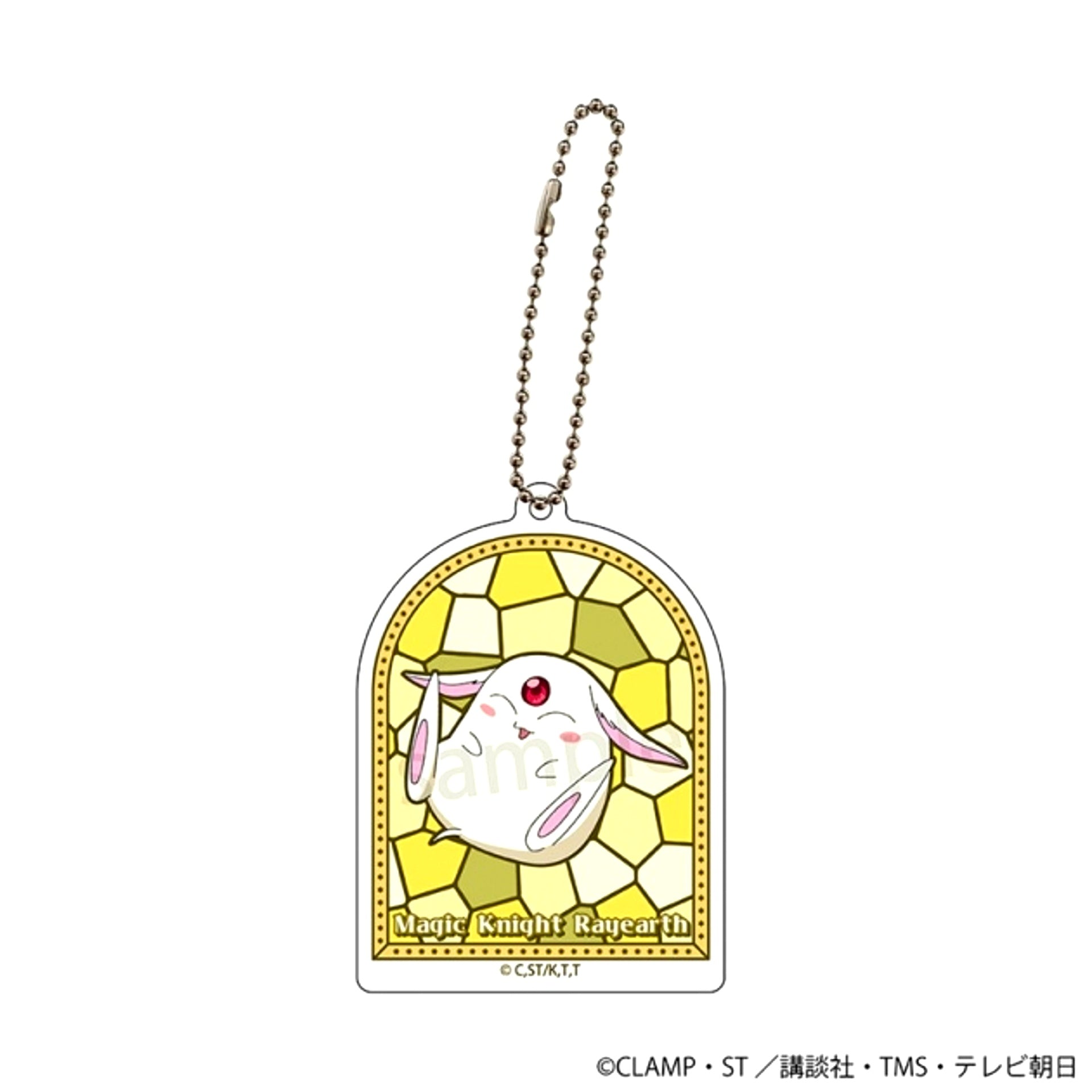 TV Anime Magic Knight Rayearth Acrylic Keychain Mokona Goods - Keychain [NEW]