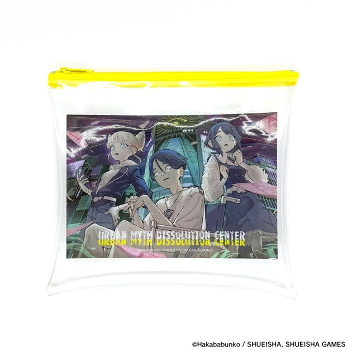 Urban Myth Dissolution Center Yuki Hanafusa Collaboration Clear Pouch [NEW]
