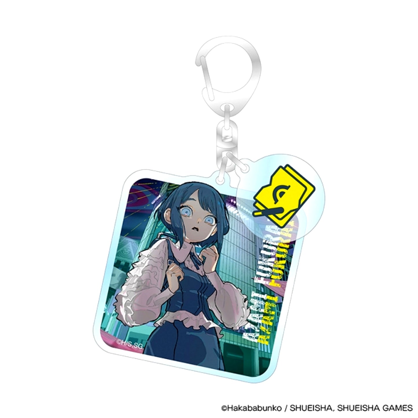Urban Myth Dissolution Center Yuki Hanafusa Collaboration Acrylic Keychain Azami Fukurai [NEW]