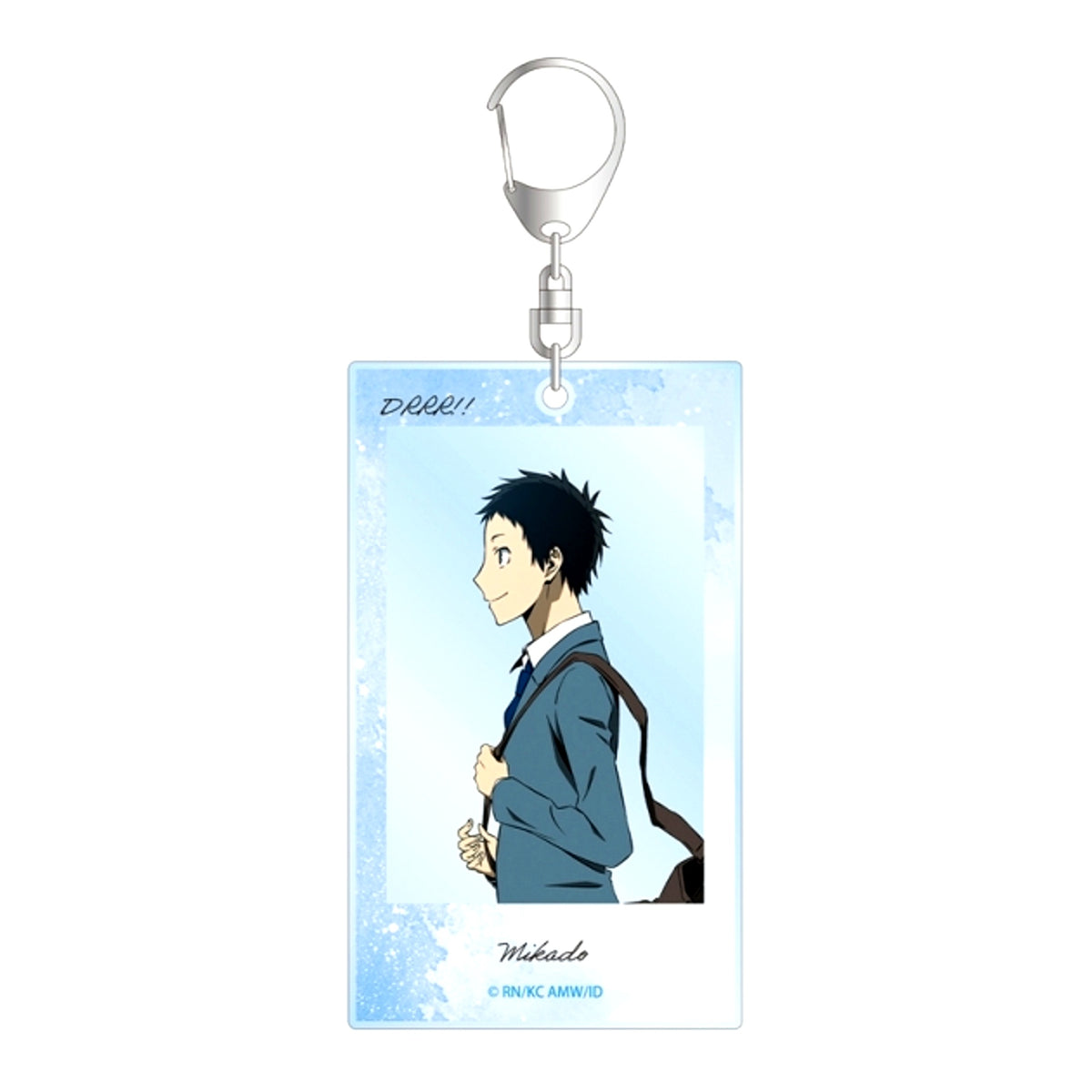 TV Anime Durarara!!x2 Newly Drawn Mikado Ryugamine Walking ver. BIG Acrylic Keychain [NEW]