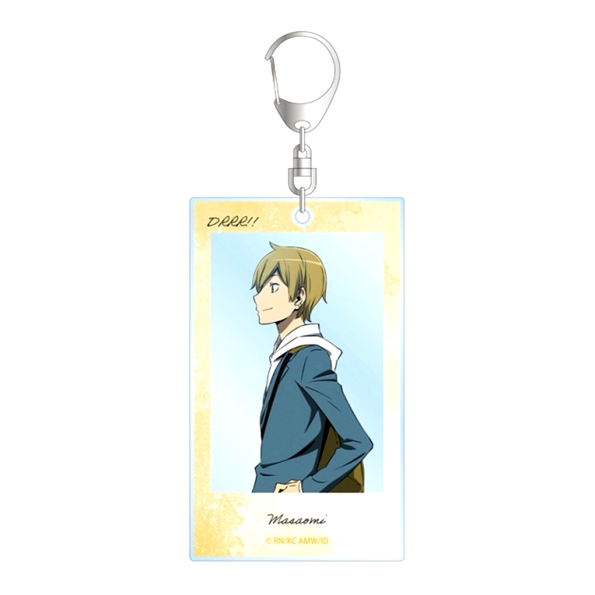 TV Anime Durarara!!x2 Newly Drawn Masaomi Kida Walking ver. BIG Acrylic Keychain [NEW]