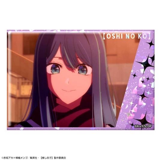 TV Anime Hologram Button Ver.6 Design 07 (Akane Kurokawa /A) Goods - Badge Oshi No Ko Resale [NEW]