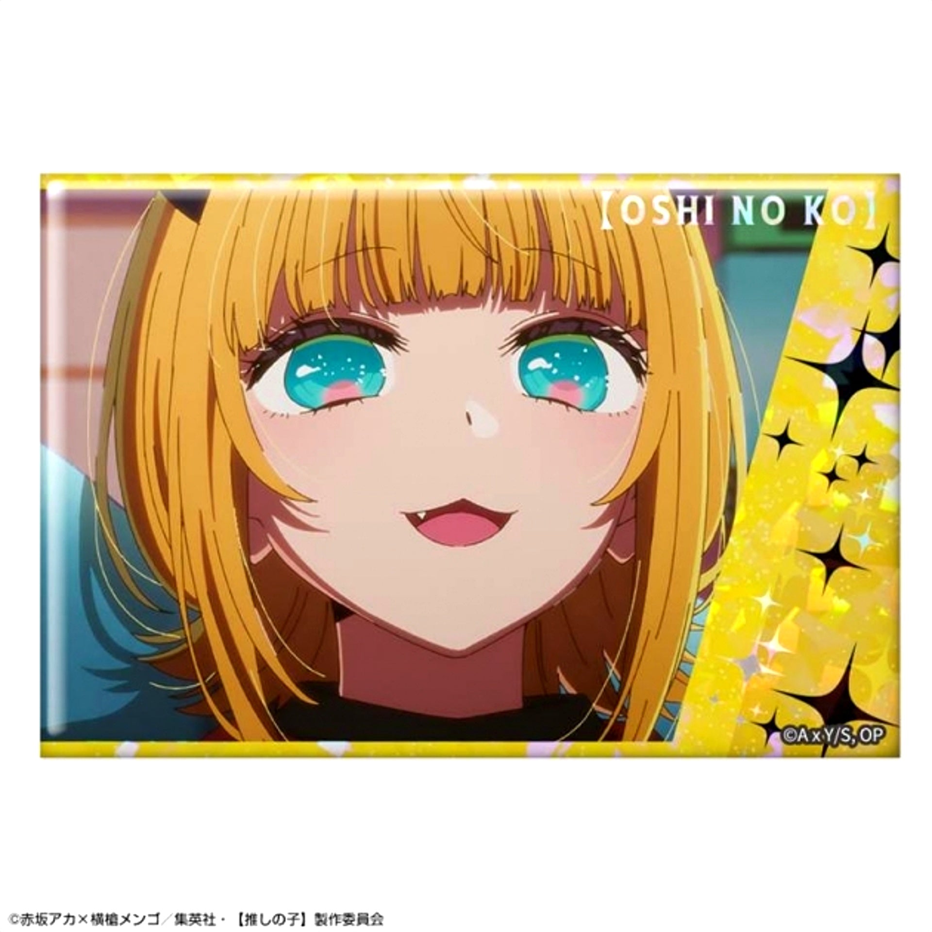 TV Anime Oshi no Ko Hologram Can Badge Ver.6 Design 09 (MEM-cho) (Reissue) [NEW]