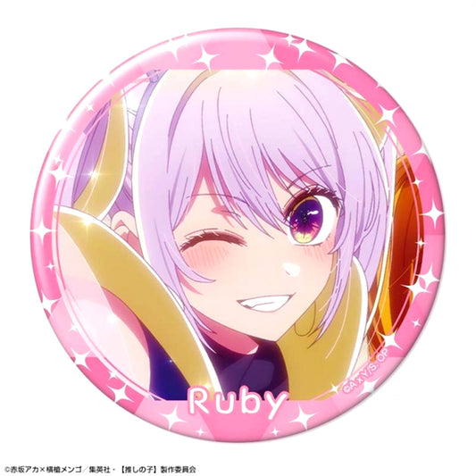 TV Anime Button Ver.5 Design 04 (Ruby /C) Goods - Badge Oshi No Ko Resale [NEW]