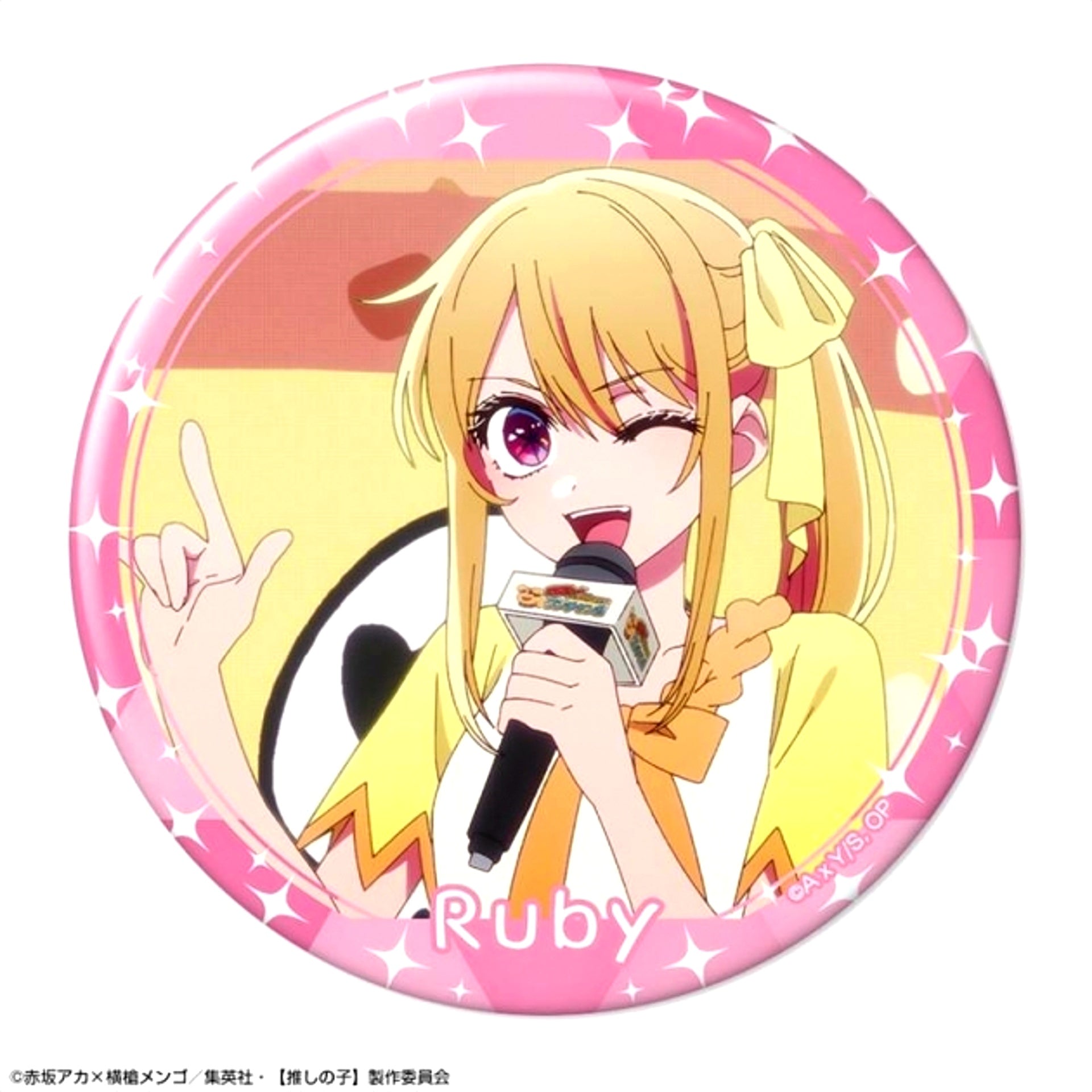 TV Anime Button Ver.5 Design 05 (Ruby /D) Goods - Badge Oshi No Ko Resale [NEW]