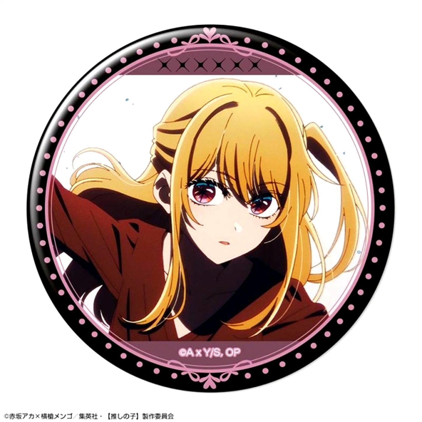 TV Anime Button Ver.6 Design 02 (Ruby) Goods - Badge Oshi No Ko Resale [NEW]