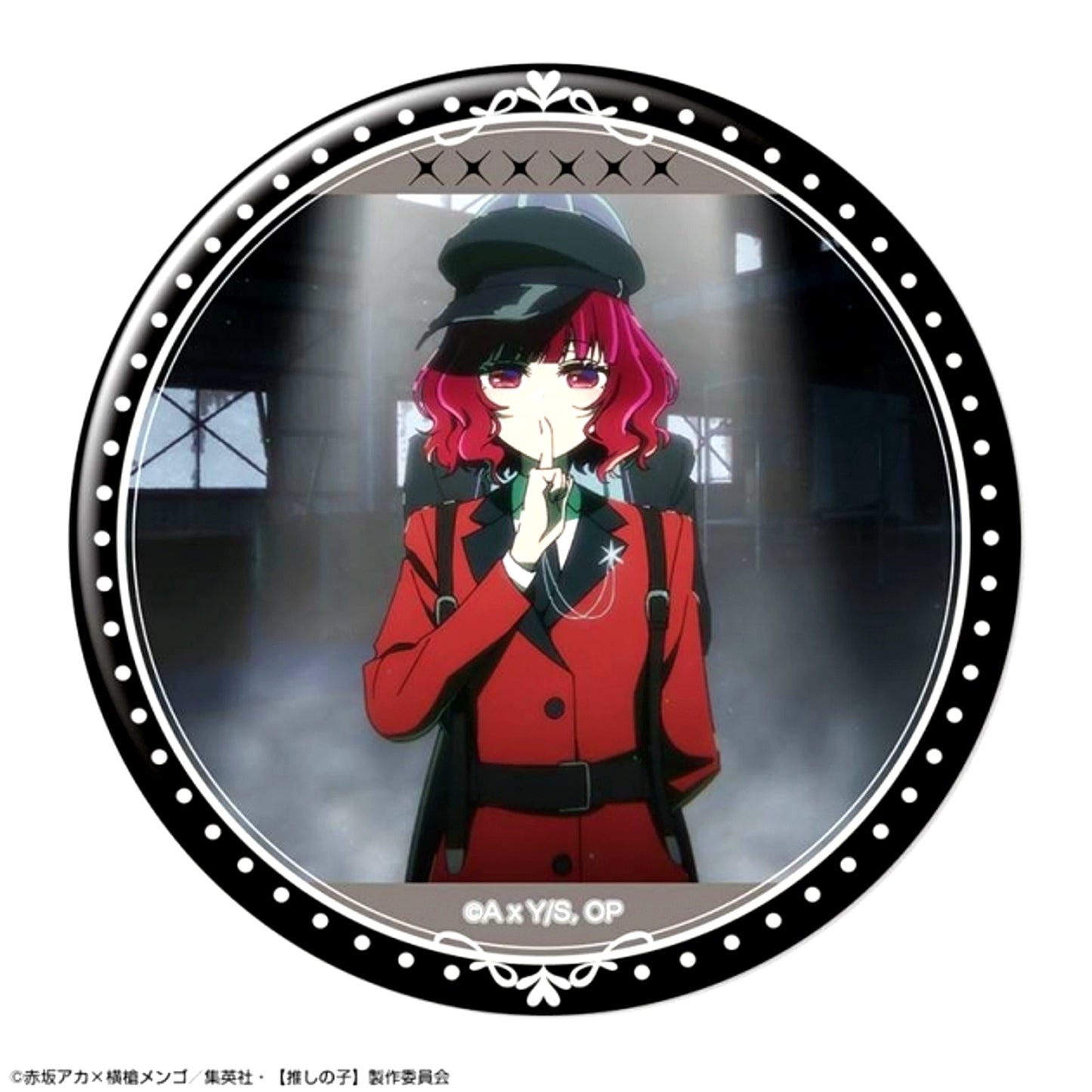 TV Anime Button Ver.6 Design 03 (Kana Arima) Goods - Badge Oshi No Ko Resale [NEW]