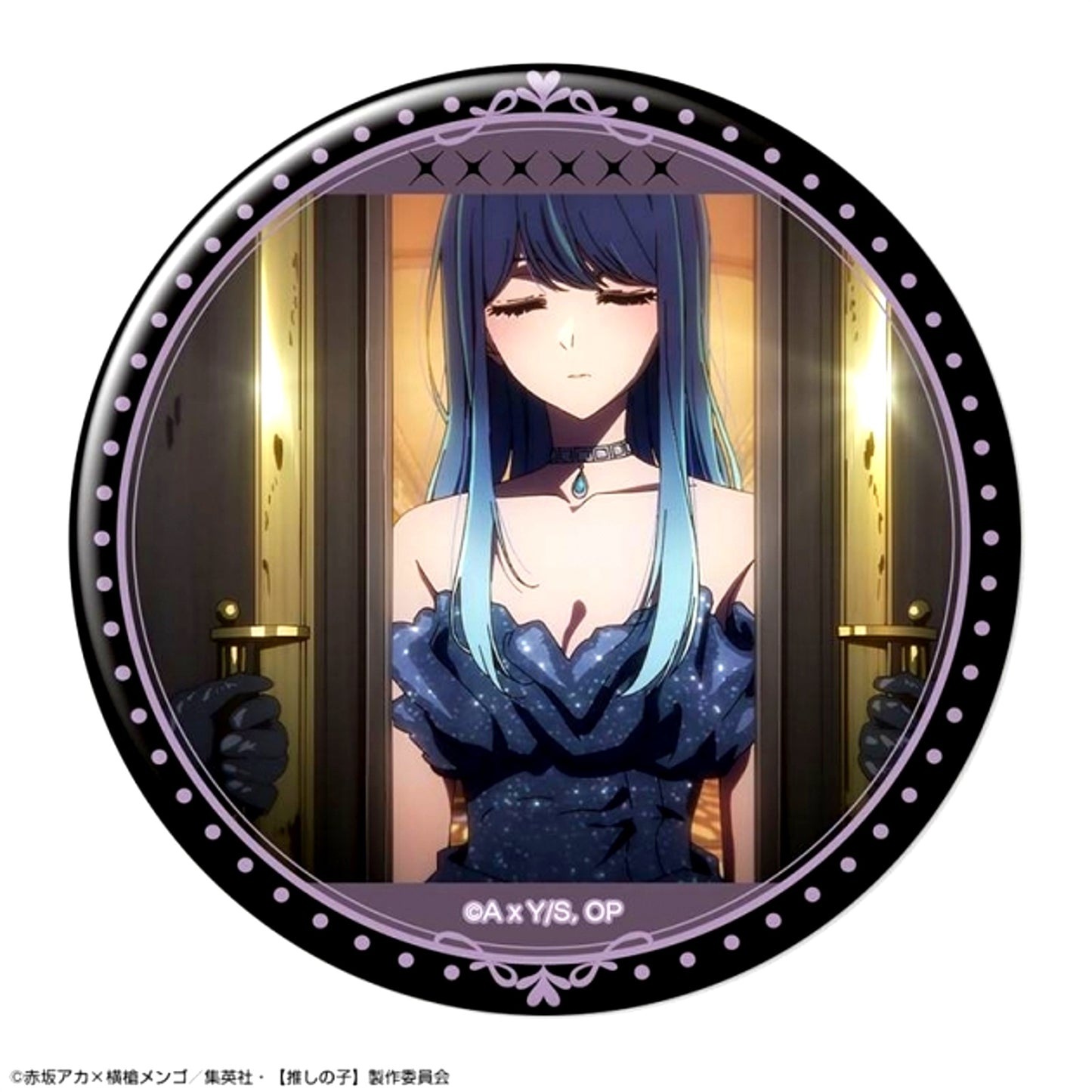 TV Anime Button Ver.6 Design 04 (Akane Kurokawa /A) Goods - Badge Oshi No Ko Resale [NEW]