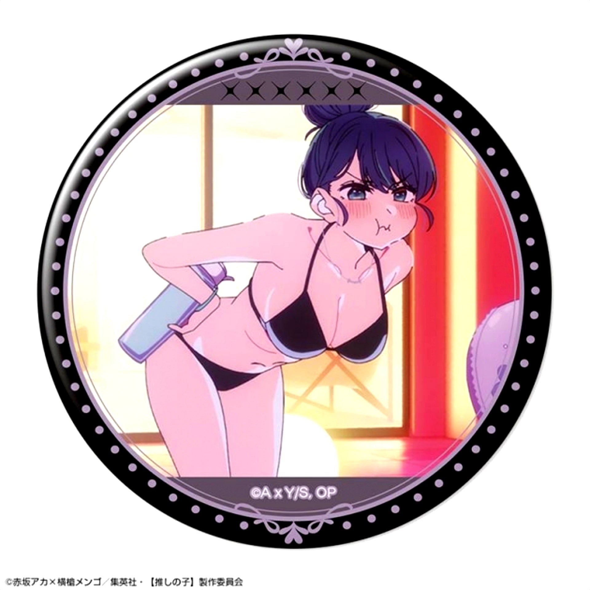 TV Anime Button Ver.6 Design 05 (Akane Kurokawa /B) Goods - Badge Oshi No Ko Resale [NEW]