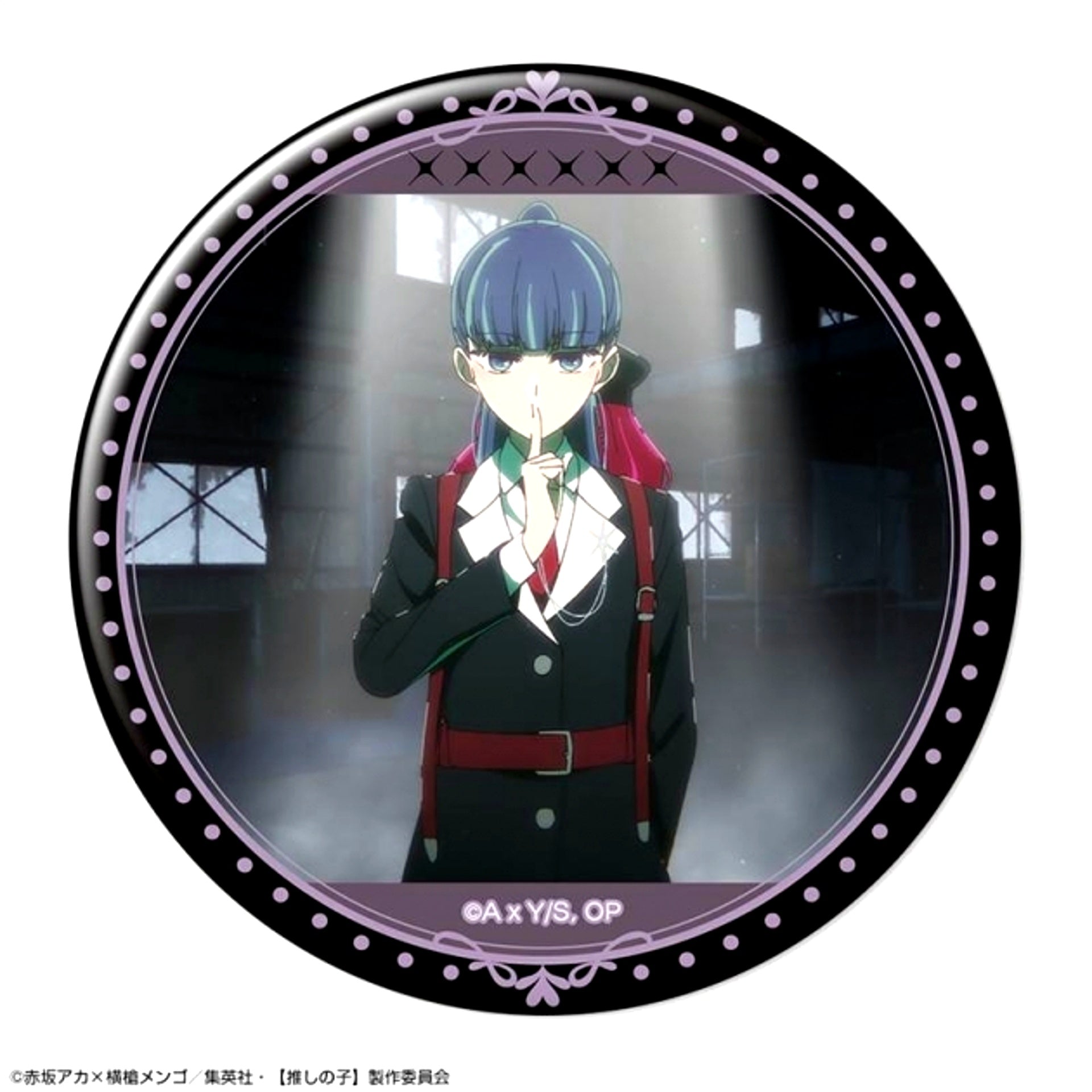 TV Anime Button Ver.6 Design 06 (Akane Kurokawa /C) Goods - Badge Oshi No Ko Resale [NEW]