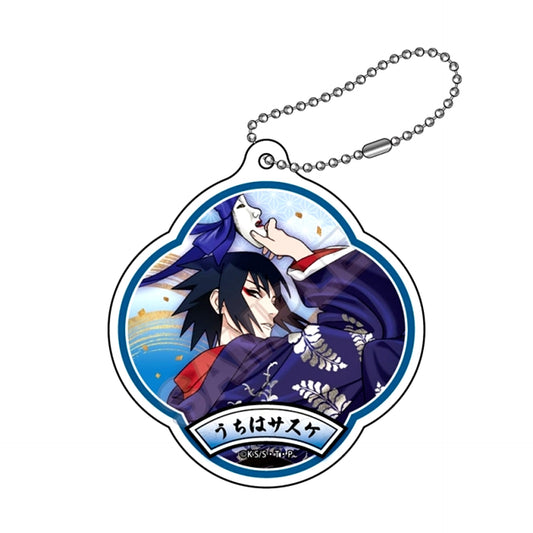 TV Anime NARUTO Shippuden Saimenka Acrylic Keychain Sasuke Uchiha (Reissue) [NEW]