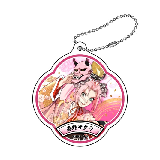 TV Anime NARUTO Shippuden Saimenka Acrylic Keychain Sakura Haruno (Reissue) [NEW]