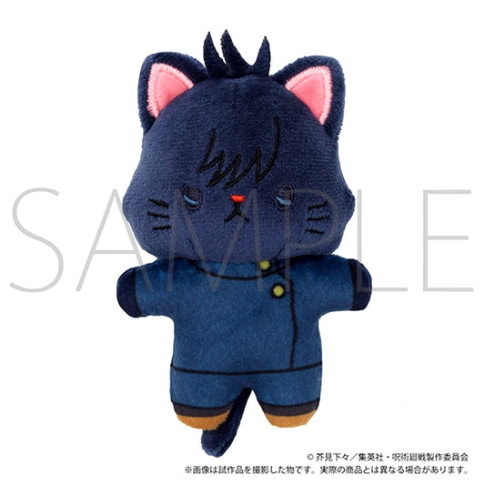 Jujutsu Kaisen Season 2 withCAT Mini Plush Keychain with Eye Mask / Megumi Fushiguro (Reissue) [NEW]