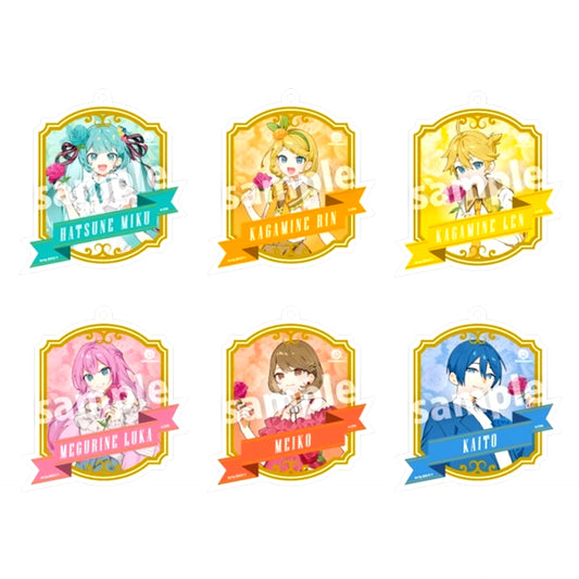 Hatsune Miku Hatsune Miku xStart Flowers Acrylic Keychain Collection Rose Goods - Keychain [NEW]
