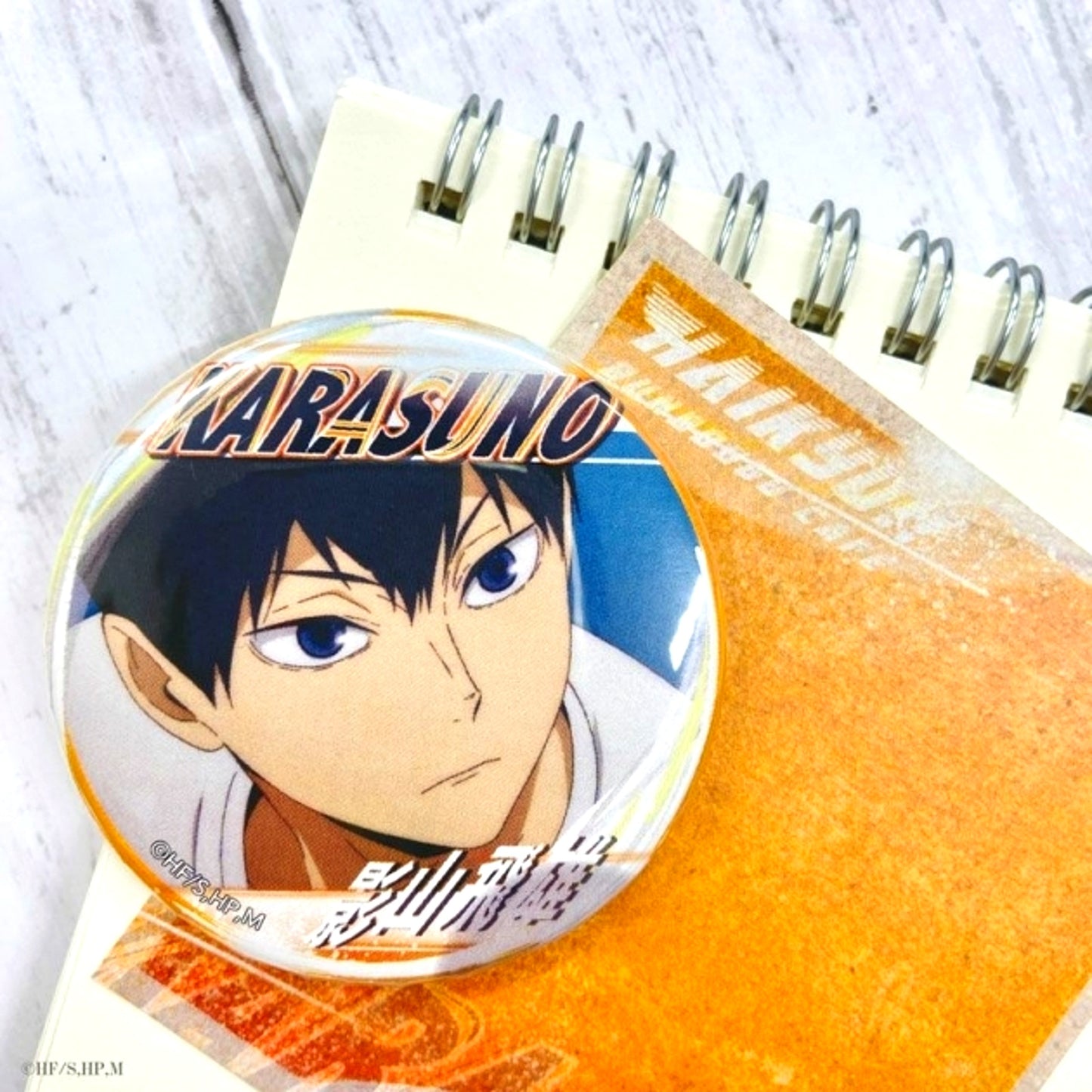 Haikyu!! A page of youth Button Tobio Kageyama Goods - Badge Resale [NEW]