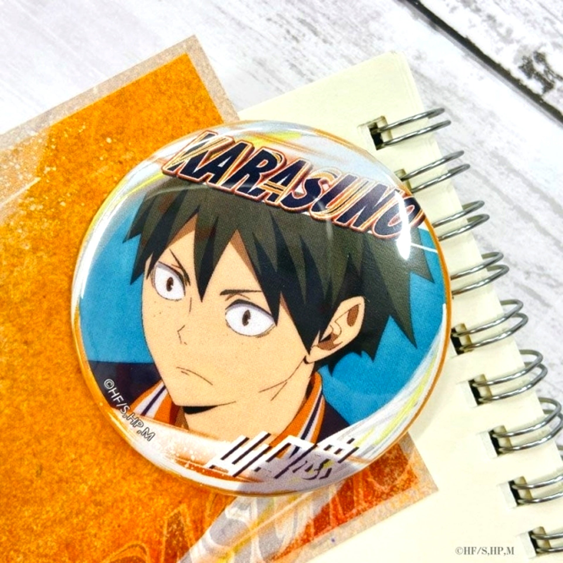 Haikyu!! A page of youth Button Tadashi Yamaguchi Goods - Badge Resale [NEW]