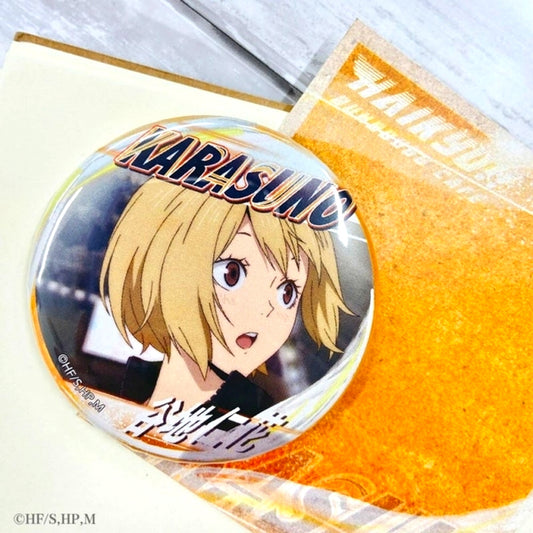 Haikyu!! A page of youth Button Hitoka Yachi Goods - Badge Resale [NEW]