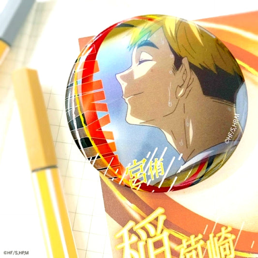 Haikyu!! Button Group 1 Atsumu Miya Goods - Badge Resale [NEW]